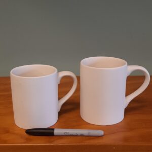 12 and 16 oz Mugs