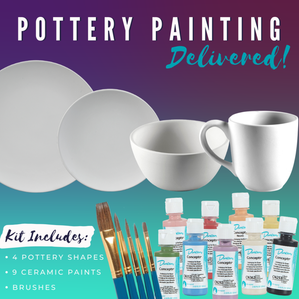 Place Setting Pottery Painting Kit Your Creation Station