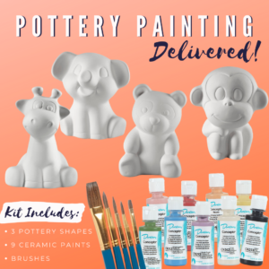 Party Animal Pottery Painting Kit