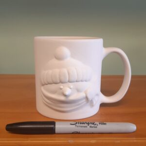 Snowman Face Mug