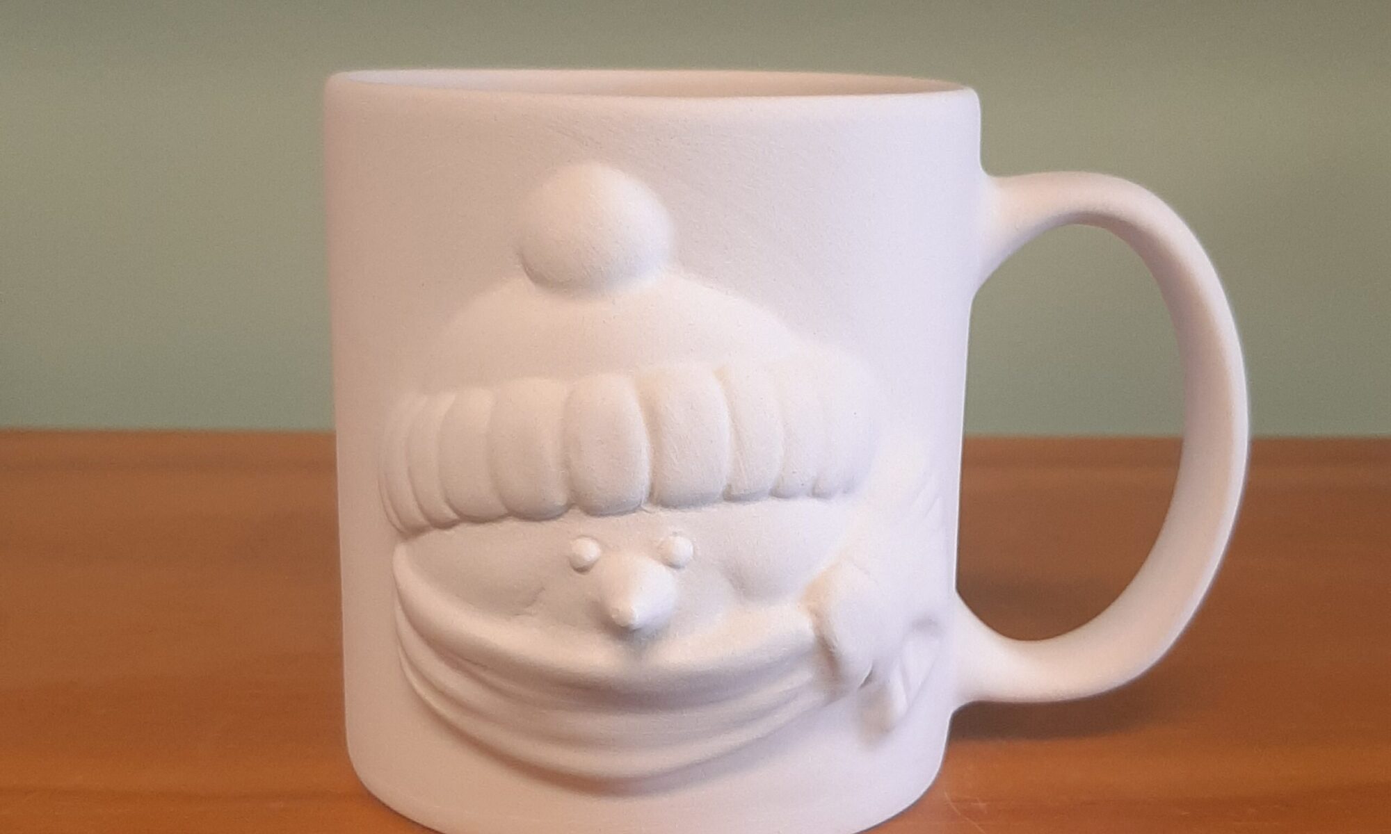 Snowman Face Mug