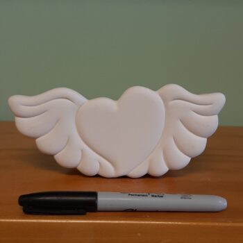 Heart Box with Wings