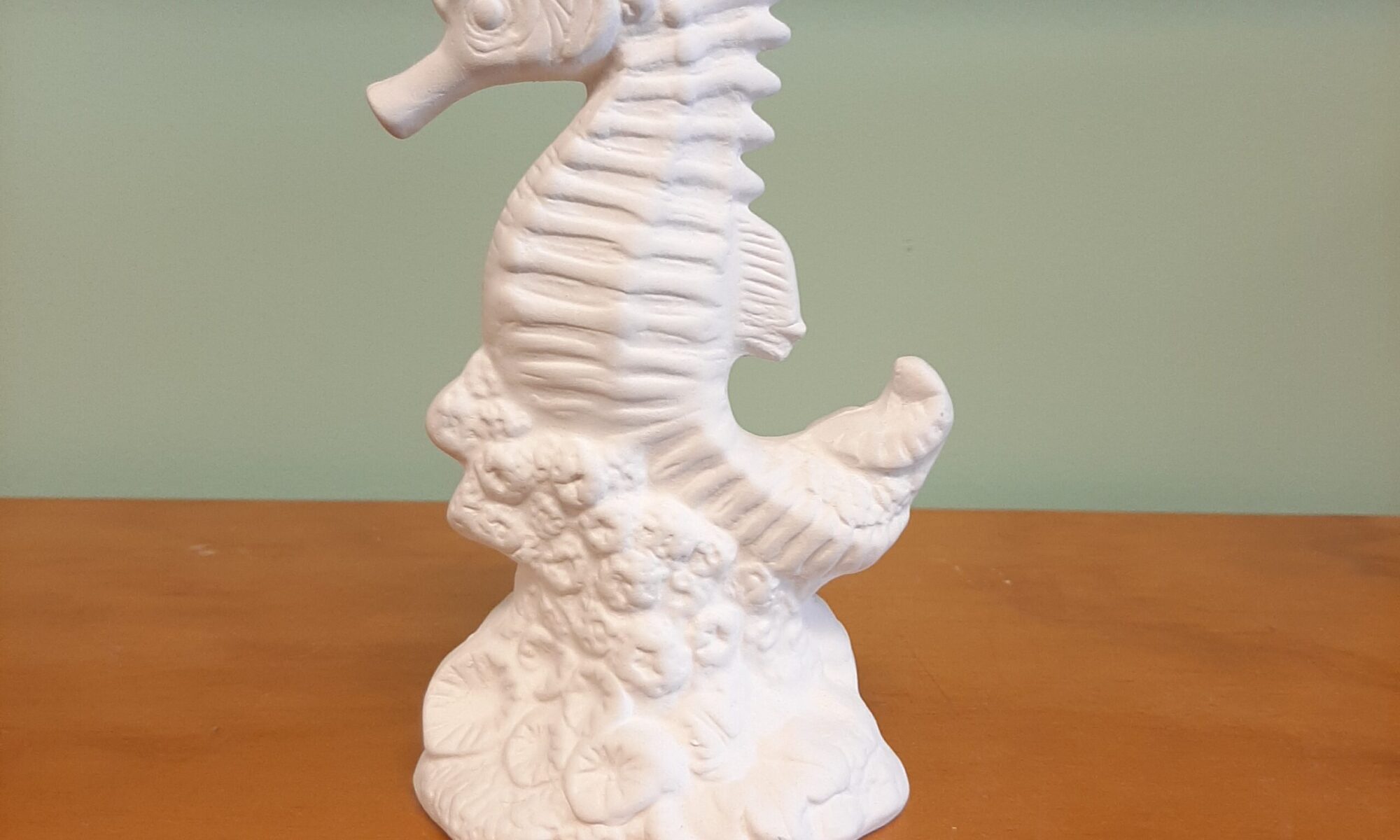 Seahorse on Coral