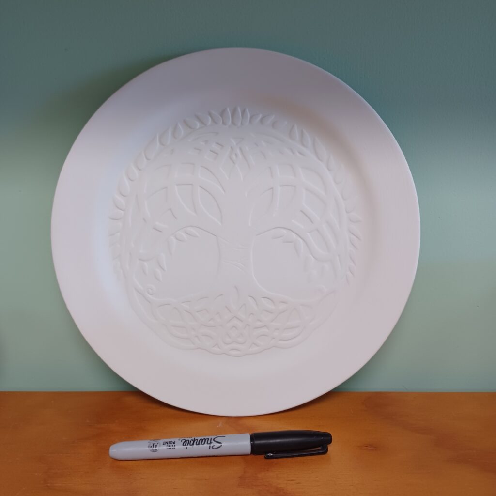 Celtic Tree of Life Plate Your Creation Station