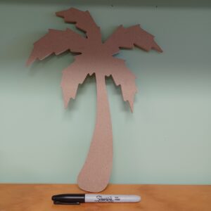 Palm Tree Mosaic Plaque