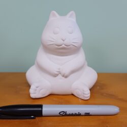 Plump Cat Figure