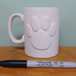 Paw Print Mug