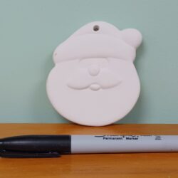 Santa Face Ornament