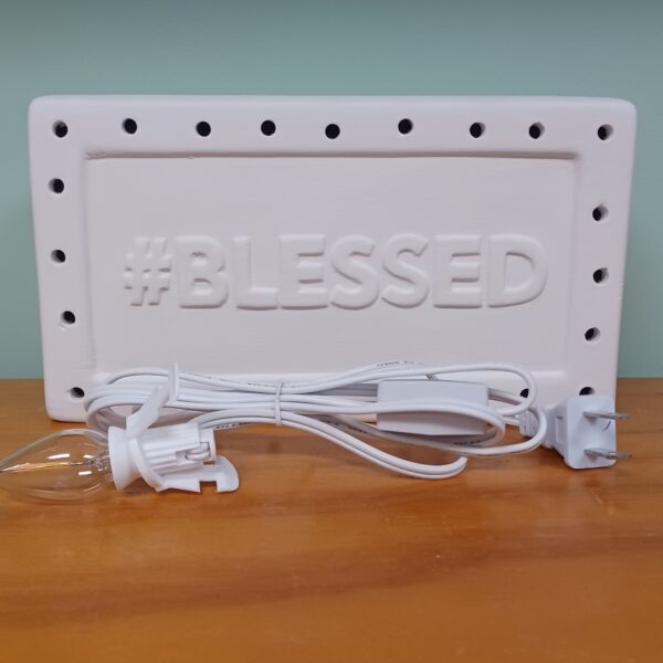 Lighted Blessed Marquee