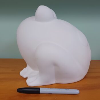 Large Hoppy Frog Bank