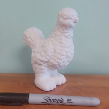 4-H Silkie Chicken Figurine