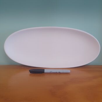 Medium Oval French Bread Plate