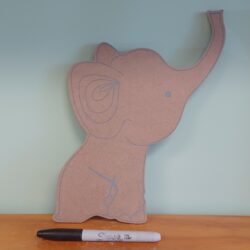 Baby Elephant Plaque