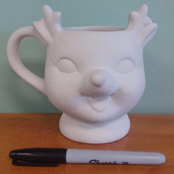 Vintage Reindeer Mug