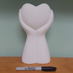 Heart In My Hands Vase