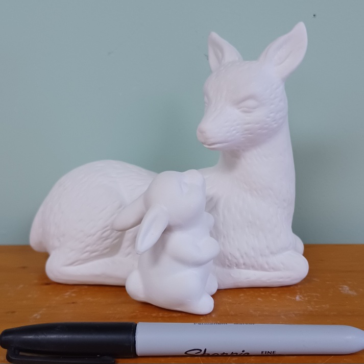 Deer And Rabbit Besties Figurine