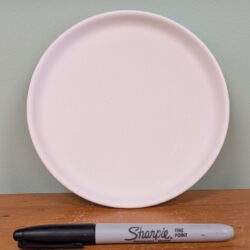 Round Bread Plate