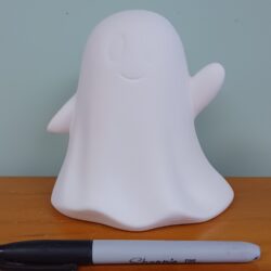 Happy Ghost Figurine