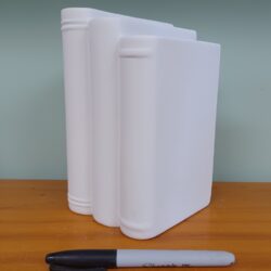 Triple Book Vase