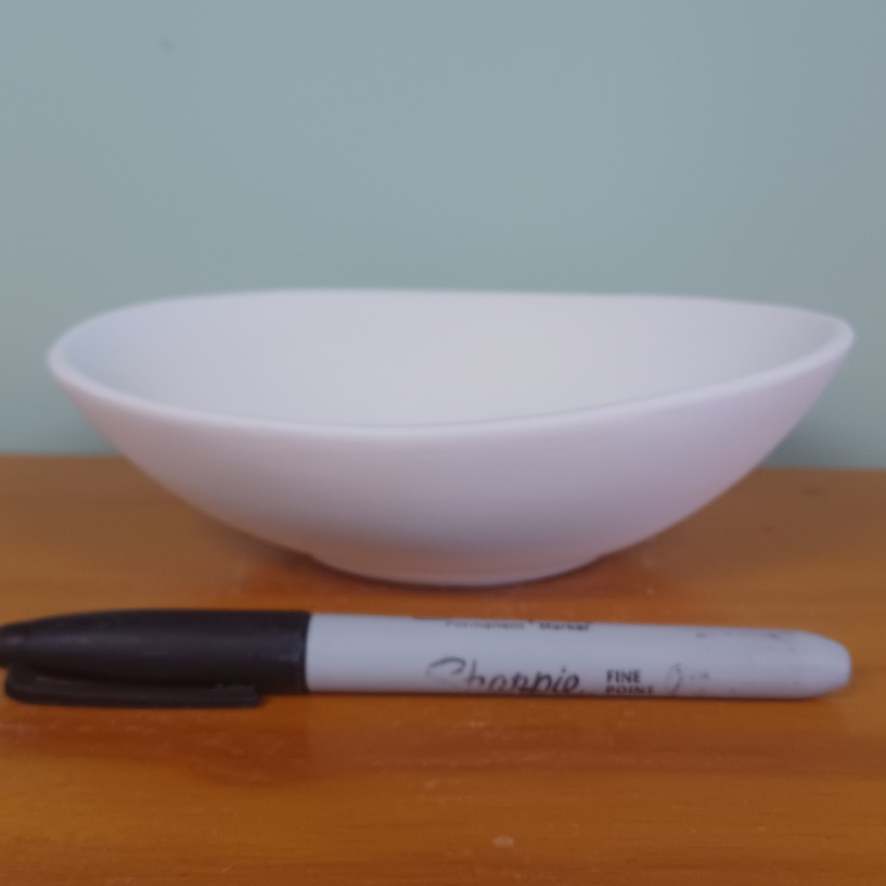 Small Organic Oval Plate